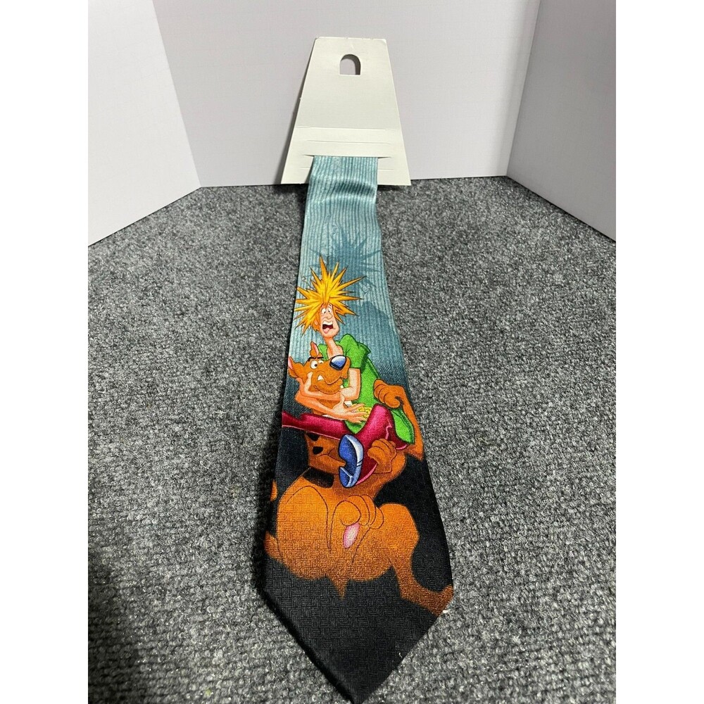 Cartoon Network Scooby doo Tie Mens Silk Graphic Print 2003